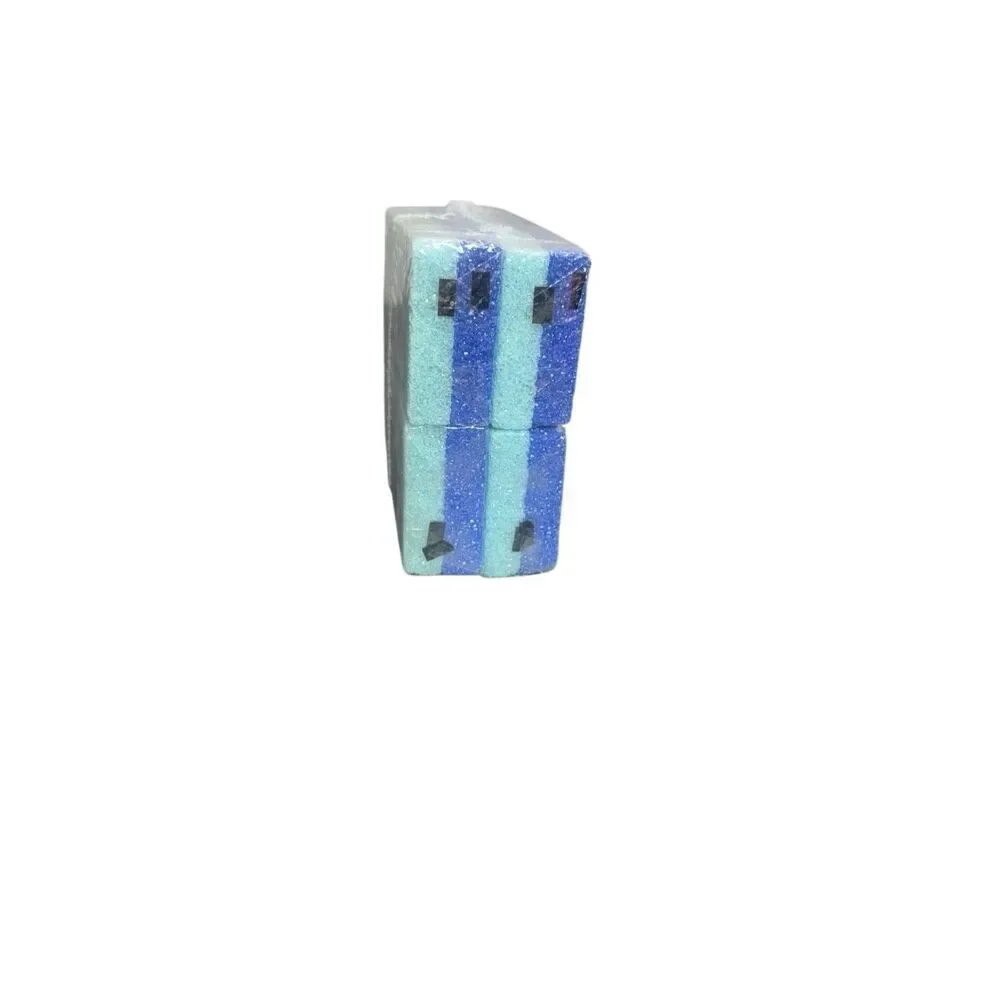 Maryton Professional Pumice Stone 2-in-1 Foot Scrubber Set of 4 Blue
